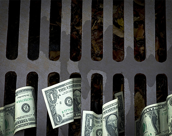 Bad Luck in Money